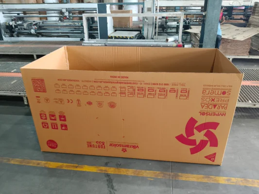 Solar Panel Corrugated Box